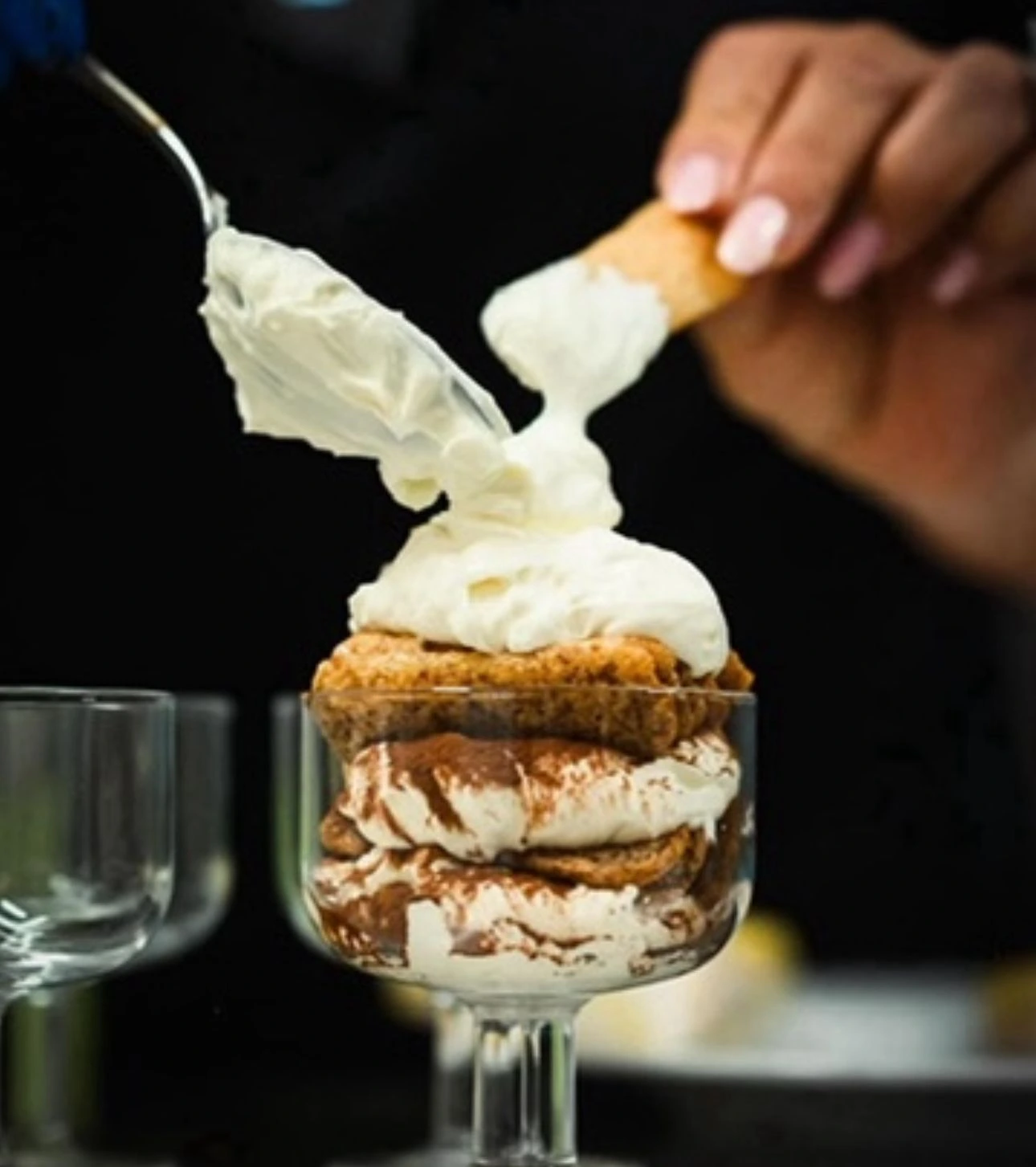 Joli tiramisu - Restaurant italien Villeneuve-Loubet - Mamma Maria