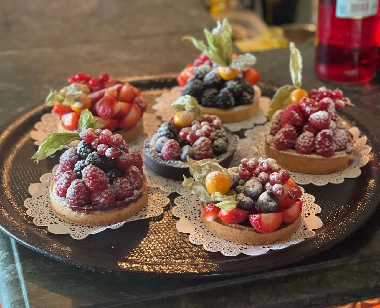Desserts fruits rouges - Restaurant italien Villeneuve-Loubet - Mamma Maria