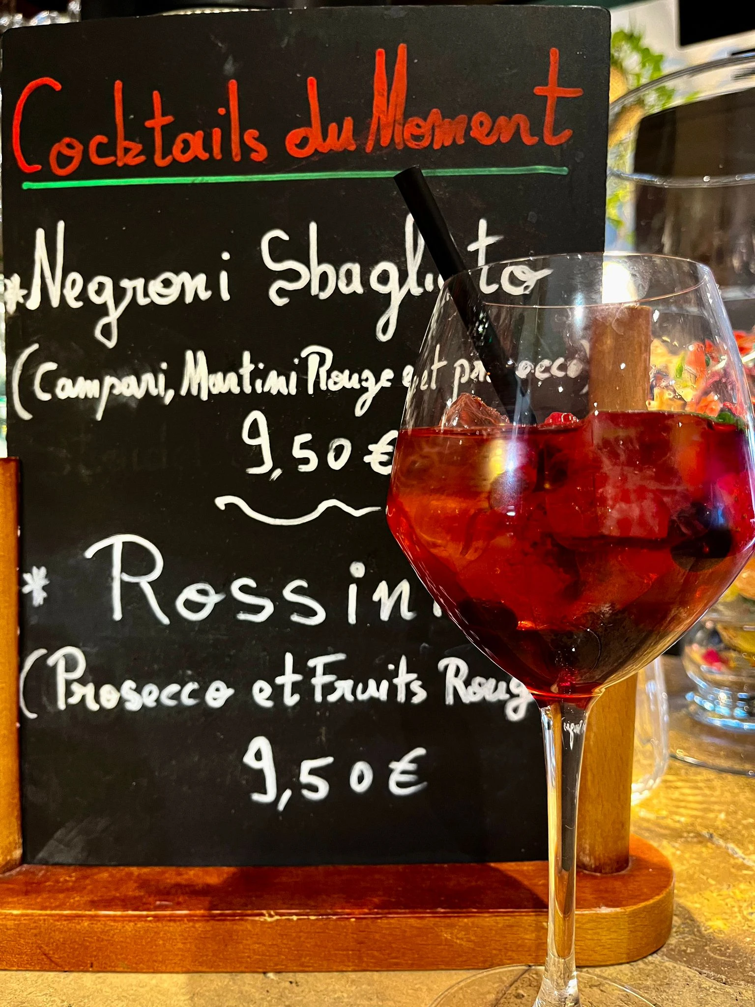 Cocktail du moment - Restaurant italien Villeneuve-Loubet - Mamma Maria