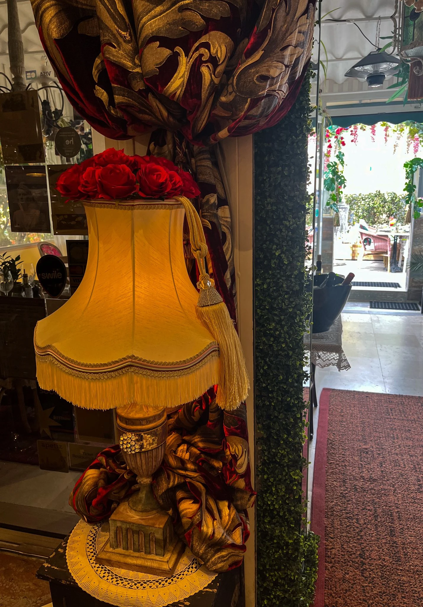 Lampe - Restaurant italien Villeneuve-Loubet - Mamma Maria