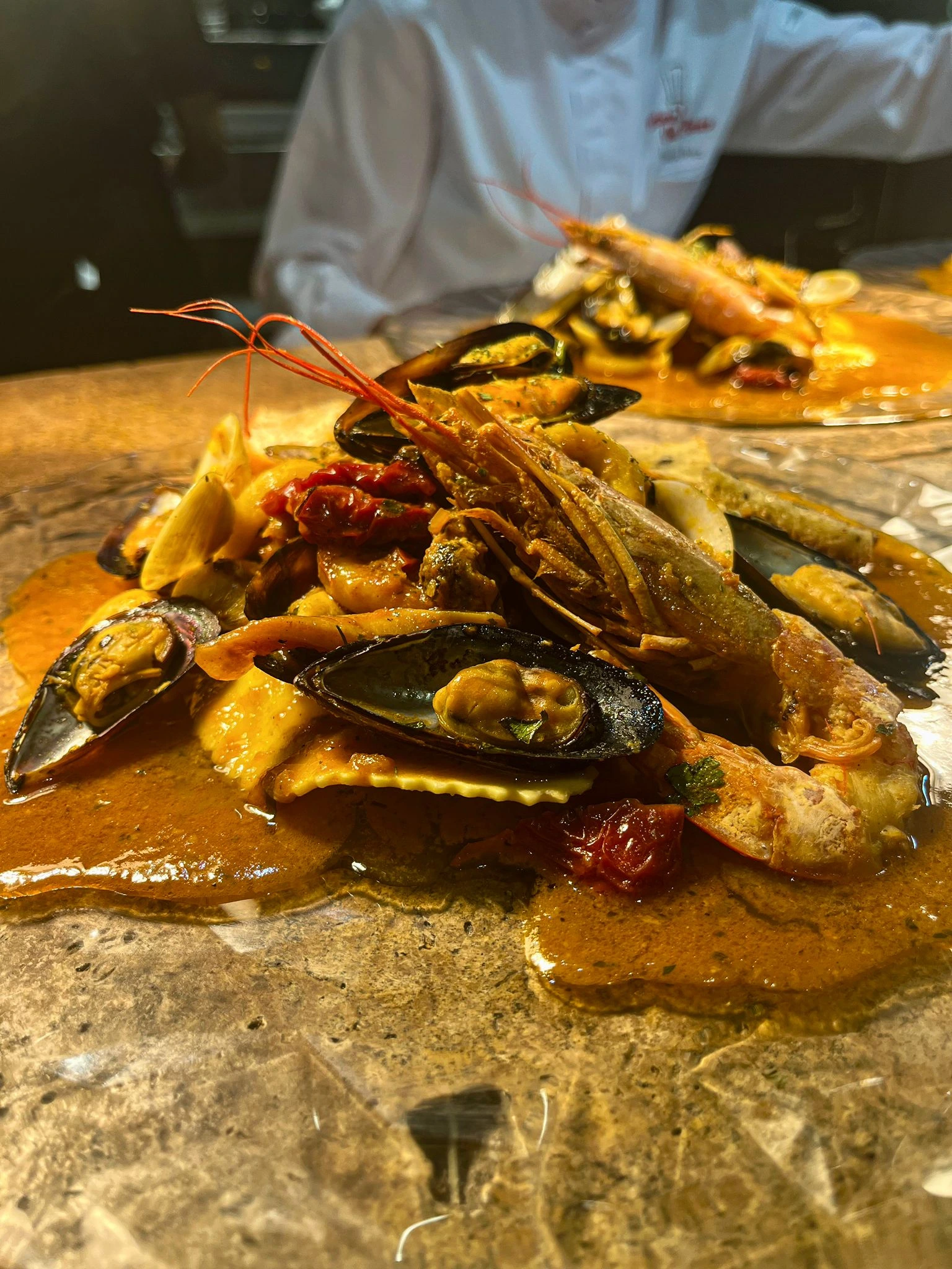Gambas - Restaurant italien Villeneuve-Loubet - Mamma Maria