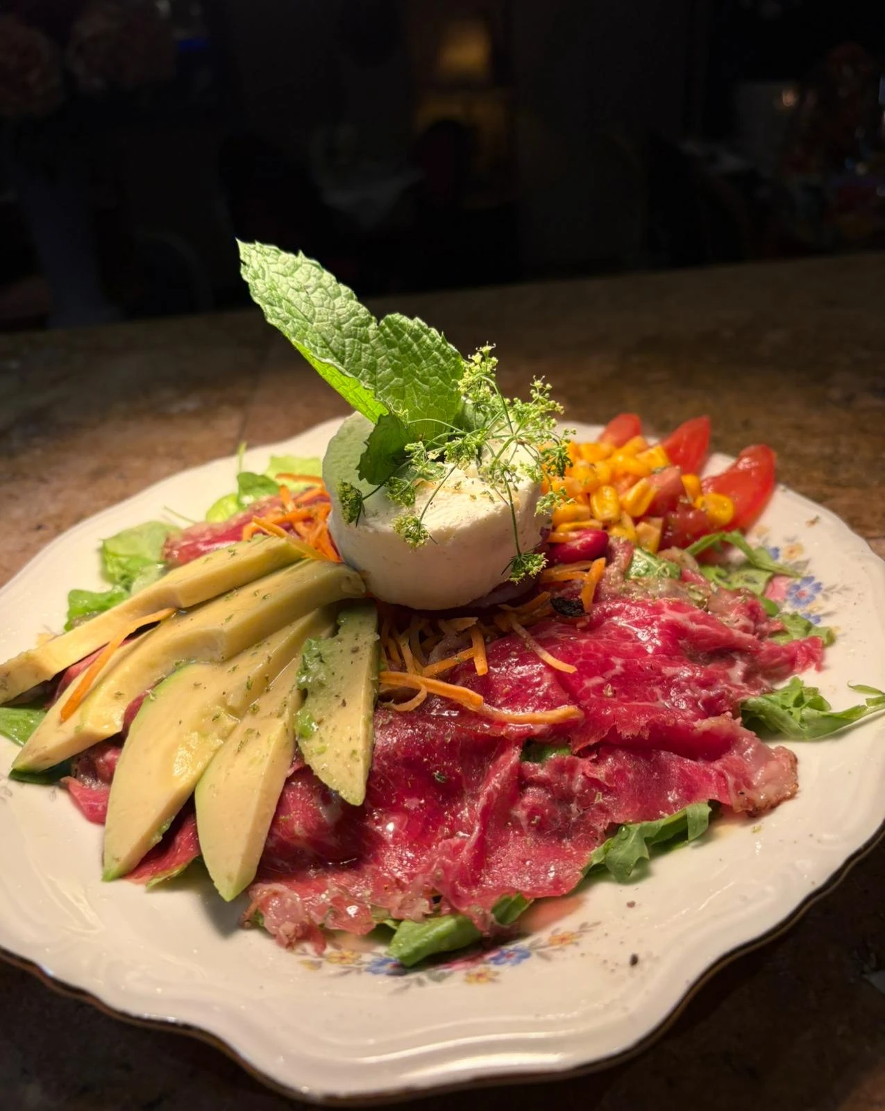 Salade composée - Restaurant italien Villeneuve-Loubet - Mamma Maria